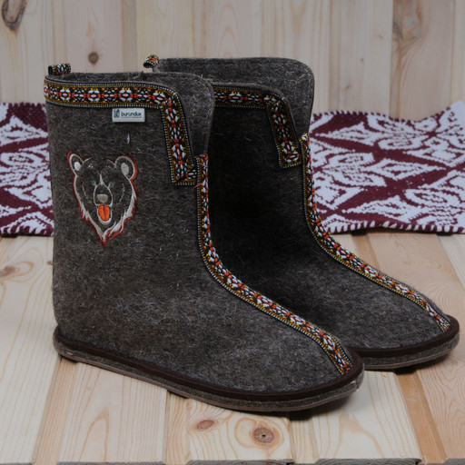 Бурочки высокие "Медведь" муж.