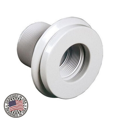 Форсунка для пылесоса Hayward 3331 (3333) c гайкой 3393 под лайнер