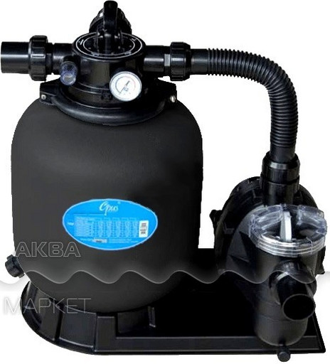 Фильтровальная установка Emaux Opus (с верхним вентилем) FSP350-4W, д.350 мм, 5.5 куб.м/ч