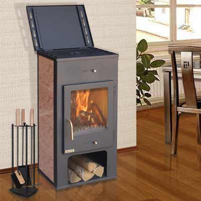 Печь камин Нарва с плитой