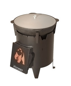 печь-казан самобранка