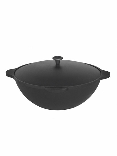 Казан чугунный 12л. с крышкой