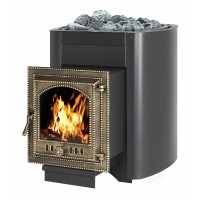 Дровяная печь для бани Везувий Русичъ 22 ВК