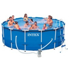 Бассейн каркасный d457*91см Intex Metal Frame 28232 (54942)