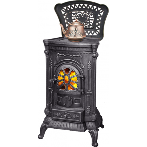 Печь-камин INGRID чугун