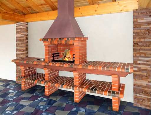 Печь-барбекю  708