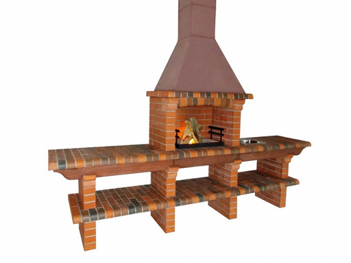 Печь-барбекю 710