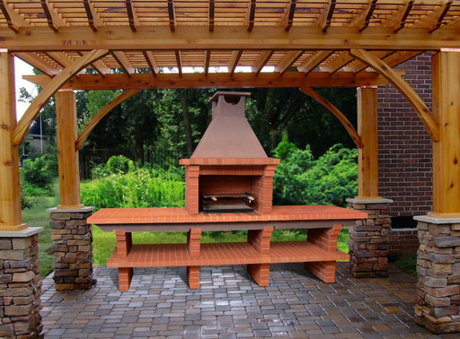 Печь-барбекю  711