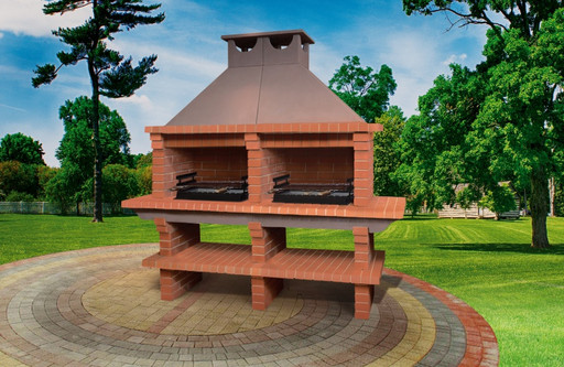 Печь-барбекю  717