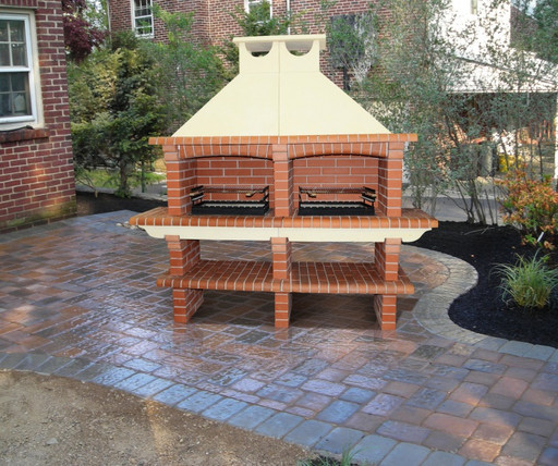 Печь-барбекю 718