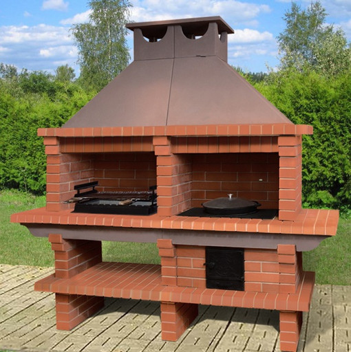 Печь-барбекю 725