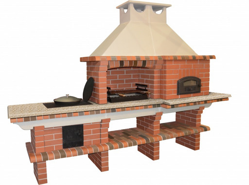 Печь-барбекю 752