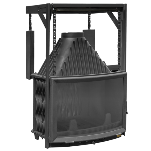 Топка каминная Панорама 800П