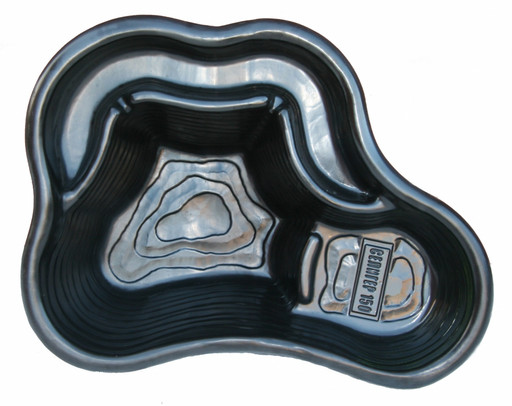 Пруд садовый декоративный 150 литров 120*90*40 см