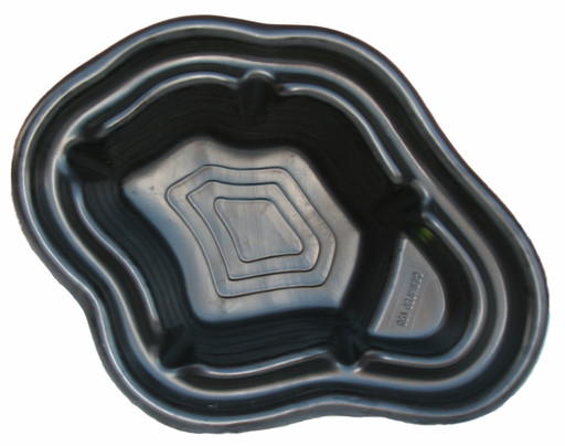 Пруд садовый декоративный 190 литров 140*105*45 см