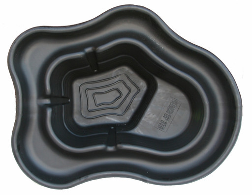 Пруд садовый декоративный 270 литров 145*110*50 см