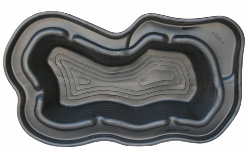 Пруд садовый декоративный 750 литров 225*130*50 см