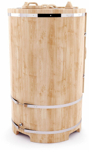 Кедровая фитобочка круглая