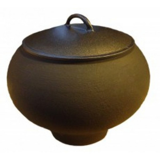 Горшок чугунный с крышкой