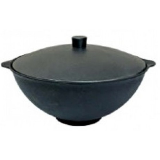 Казан чугунный с крышкой 18 л