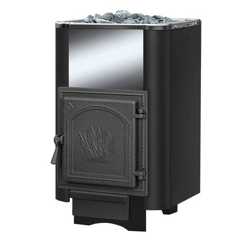 Печь для бани Везувий Сенсация 16 Антрацит (271) без выносного тоннеля