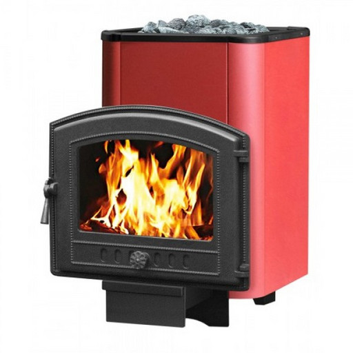 Печь для бани Везувий Сенсация 16 Терракот (224)