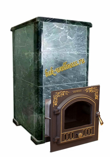 Облицовка для чугунной банной печи - ПБ-03 Русский Пар 2 Змеевик