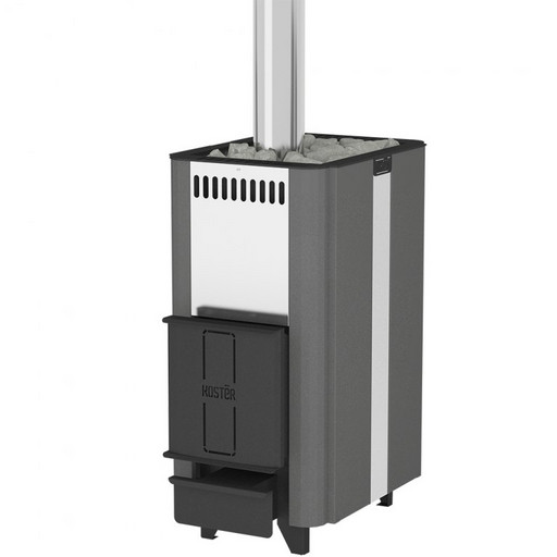 Печь для бани Костер стальная дверка 28К