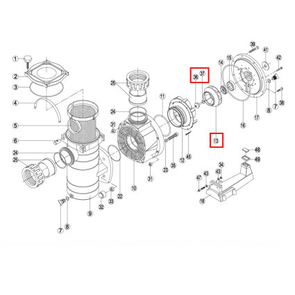 Крыльчатка насоса KTB 10,00 HP Kripsol