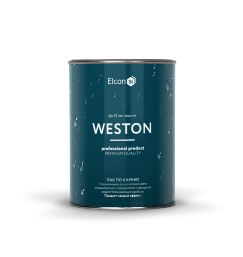 ЛАК по камню с "мокрым эффектом" (0,9л) WESTON ELCON