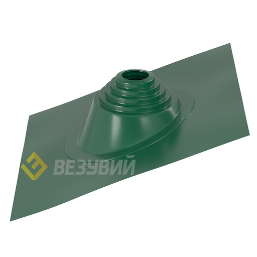 Мастер-флеш №17 Ø75-200мм., 455х455мм., Угловой, силикон зеленый