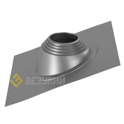 Мастер-флеш №5 Ø200-275мм., 470х470мм., Угловой, силикон серебро
