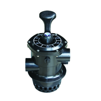 Кран шестиходовой 2'' с верхним подключением Aquaviva MPV02