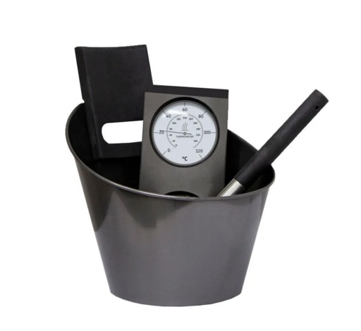 Набор аксессуаров Harvia из нержавеющей стали, черный