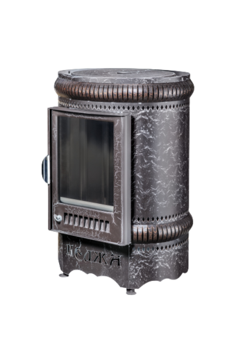 Печь отопительная Нелжа в декоративном кожухе Русский Сувенир