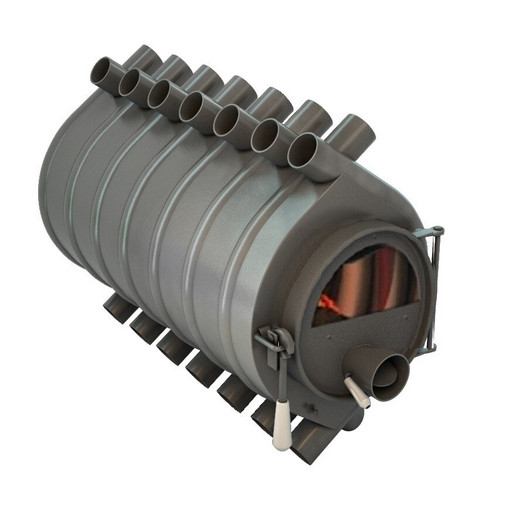 Печь отопительная НВ 200 со стеклом