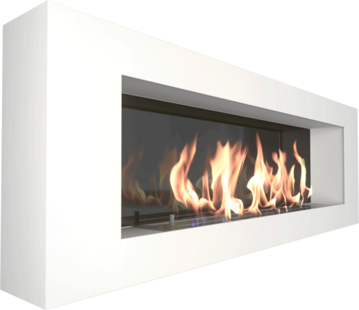 Биокамин Orion 1200 белый со стемалитом (Zefire)