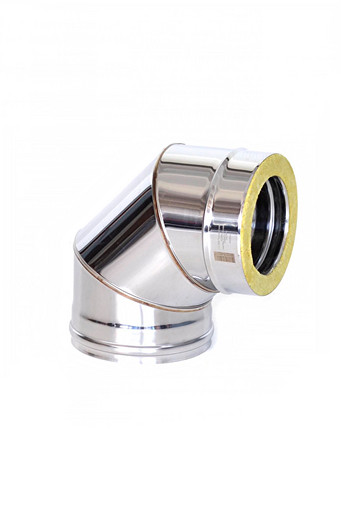 Отвод Термо 87 ОТ-Р с хомутом (304-0.5/304)