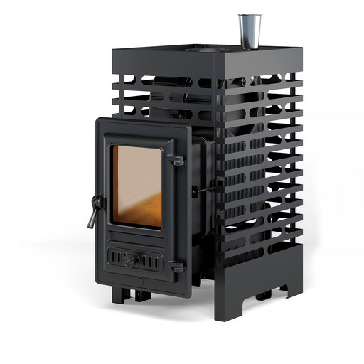 Печь банная Астон (Aston)  «Шторм» (жаропрочный чугун) 12-20м3