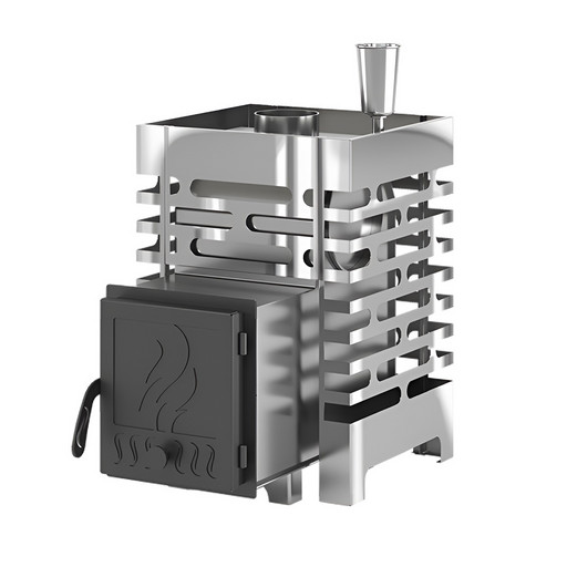 Печь банная Астон (Aston) 12 нержавейка 6-14 м3