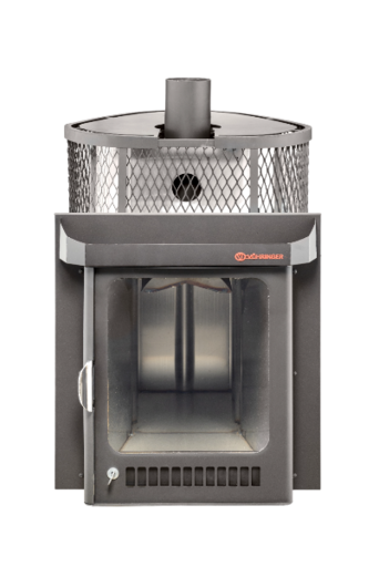 Печь банная Оптима в сетке 28м3