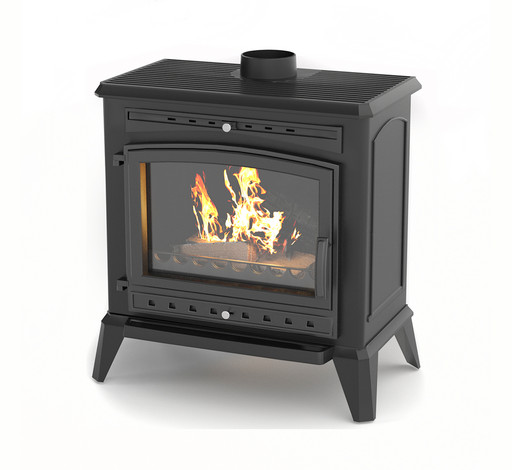 Печь-камин Эверест F12 чугун