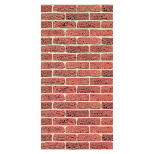 Плита Фаспан Кирпичный №1005 Вертикаль 8мм, (1200х600)