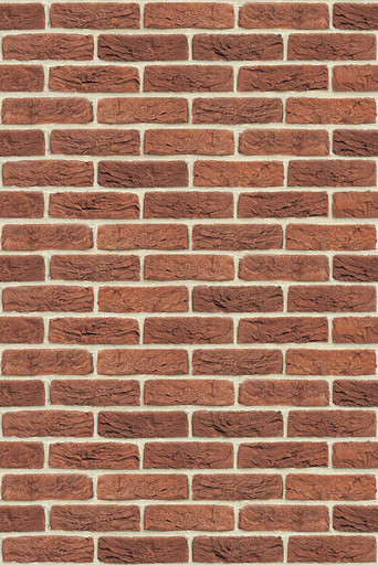 Плита Фаспан Красный (Терракот) №1002 Вертикаль 8мм, (1200х800)