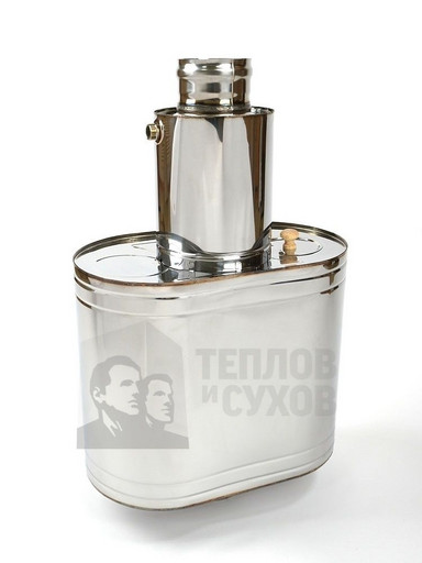 Бак 40л + Пароперегреватель трубный