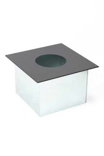 Проход перекрытия универсальный ППУ - Р 500х500 MC Black (t < 200°С)