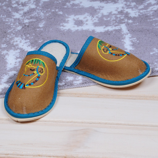 Тапочки закрытые "Караван" жен. в ассортименте