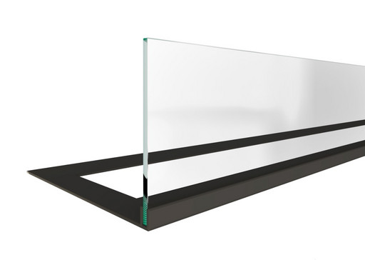 Стекло декоративное для биокамина серии Standart 800 для встраивания в портал (ZeFire)