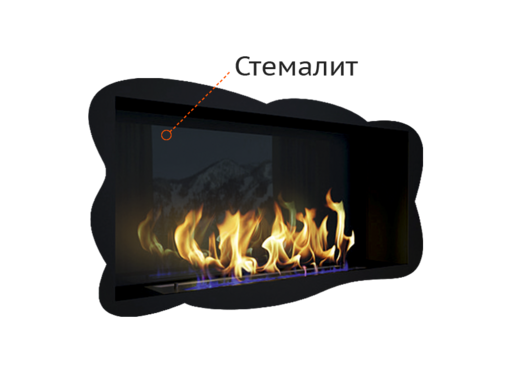 Стемалит для биокаминов Elliot 1800, Flagman 1600, Sirius 1800 (Zefire)