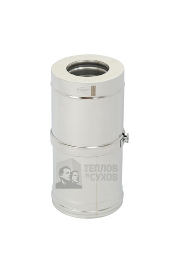 Труба телескоп Термо L300 – 450 ТТТ-Р с хомутом (310-0.8/304)